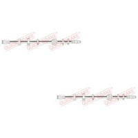 2X Quick Brake Bremsschlauch Links Rechts FüR Fiat Brava 182 182_ Tipo 160