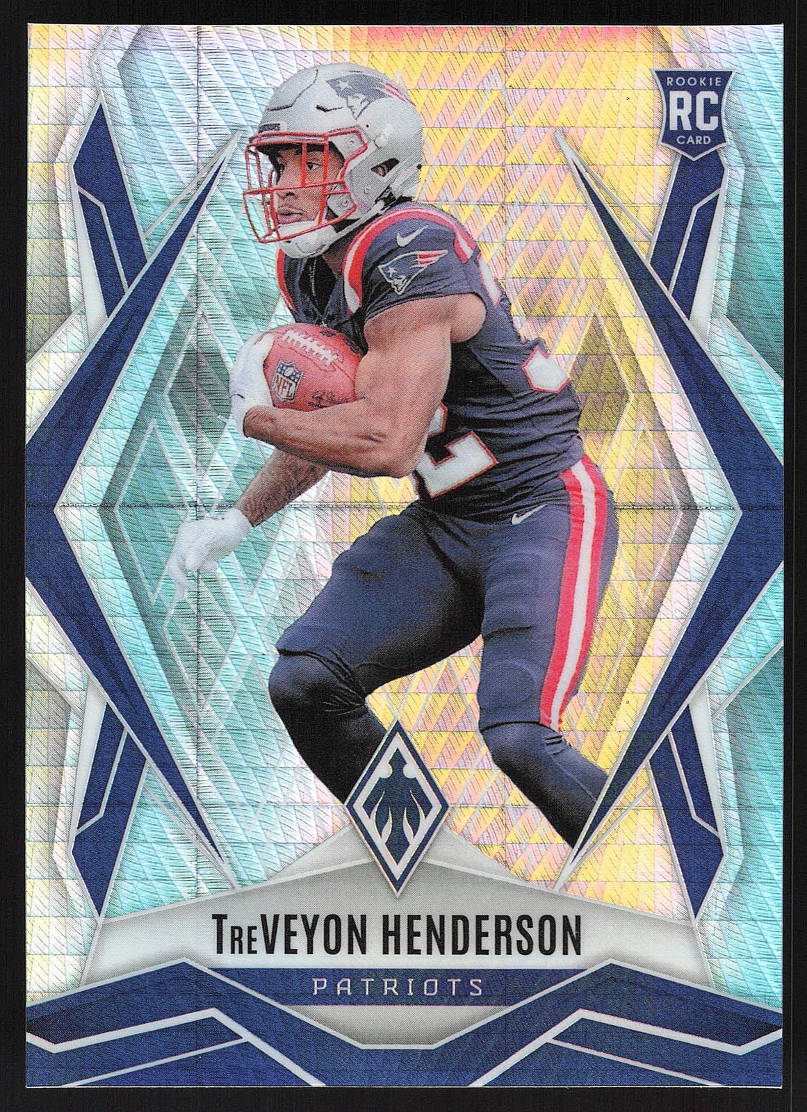 2025 Panini Phoenix #187 TreVeyon Henderson Silver Prizm