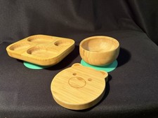 La Boos Silicone Baby Feeding Bowl Set with Suction Base