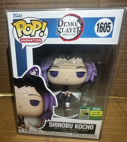 Funko Pop! Shinobu Kocho Demon Slayer #1605 2024 SDCC Official Con Sticker