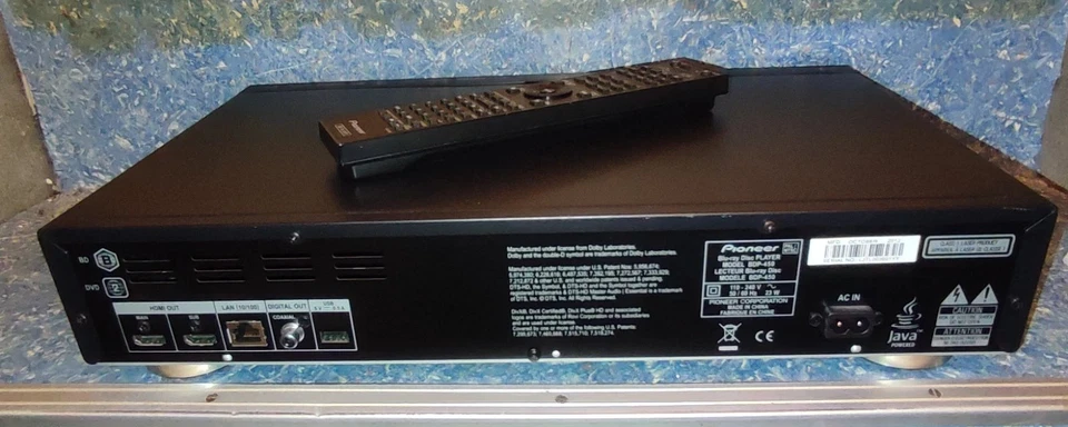 Multiregion Pioneer BDP-450 3D Blu-Ray Player, SACD, PQLS, Regionfree Codefree - Bild 2 von 2
