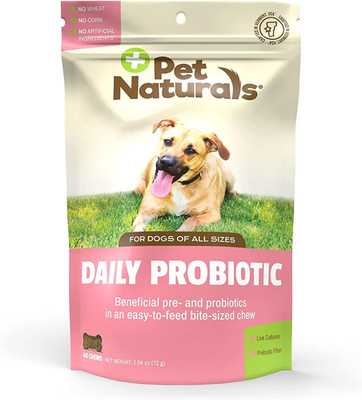 Daily Probiotic for Dogs, 120M Cfus - Pre and Probiotics for Dogs Digestive Heal
