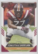 2021 Score Rookies Christian Darrisaw #369 ow3