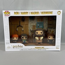 Funko Pop! Harry Potter Hagrid's Hut Deluxe Moment #04 Ron Hermione New