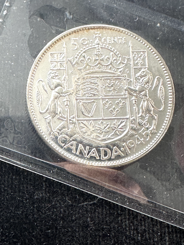 1945 ICCS Graded Canadian ¢50 Cent, **MS-64** # XCM 141 - Afbeelding 5 van 7