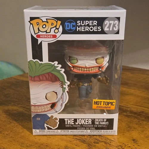 Funko Pop! Vinyl DC Heroes The Joker Hot Topic Exclusive #273 Figure