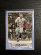 2022 Topps Update Brendan Donovan Fathers Day Blue 33/50 RC Jersey Number!!