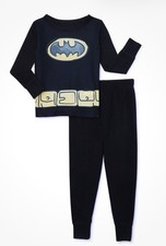 Batman Toddler Boys Cosplay Sleepwear 2 Piece Set Size 18M Licensed DC Comics