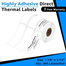 3Rolls Internet Mailing Address Label 28mm x89mm Thermal Papers For Dymo 30320