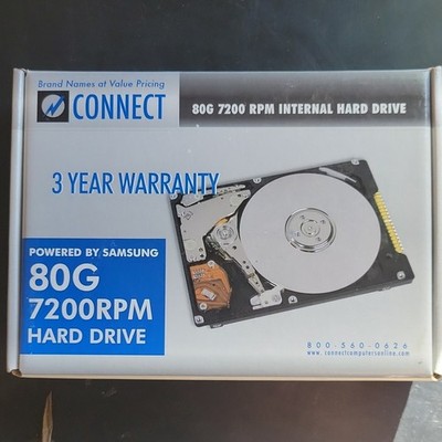 Connect Powered by Samsung 80GB 7200RPM 8MB Cache PATA 3.5'' Internal Hard Drive