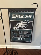 Philadelphia Eagles Garden Flag Double Sided ...