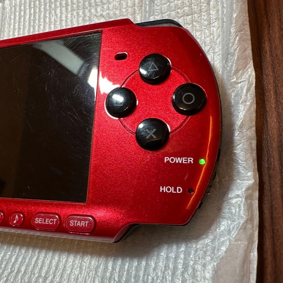 Sony PSP 3000 Value Pack Red & Black Handheld System (PSPJ-30026
