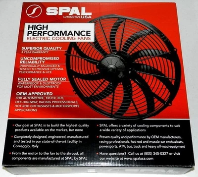 ***MAKE OFFER*** NEW SPAL 16 INCH PULLER ELECTRIC FAN 30102049 VA18-AP71/LL-59A - Image 1 of 4
