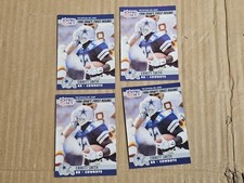1990 Pro Set #685 Emmit Smith 1990 Draft First Round Card Dallas Cowboys NFL HOF
