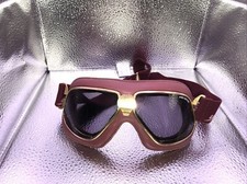 Ski Goggles UVex Cabriolet Maroon 1980s Polarized