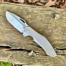 PMP Knives- Smilodon Folder Titanium NEW MODEL!