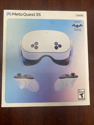 Meta - Oculus Quest 3S  128GB Bundle Game Included Batman: Arkham Shadow