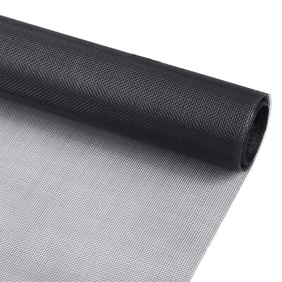 DIY Adjustable Window Screen Replacement Roll – 39.37" X 39.37" Nylon Mesh With Tool, Gray
