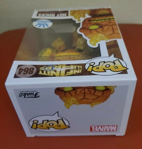 Infinity Warps Hot Rocks Fantastic Four Funko Shop Exclusive Marvel Bobble-Head - Picture 6 of 8