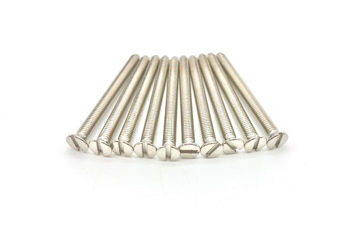 TORNILLOS DE ENCHUFE ELÉCTRICO CROMADO AVELLANADO M3.5 40MM 50MM 75MM TORNILLO DE ENCHUFE - Imagen 3 de 16