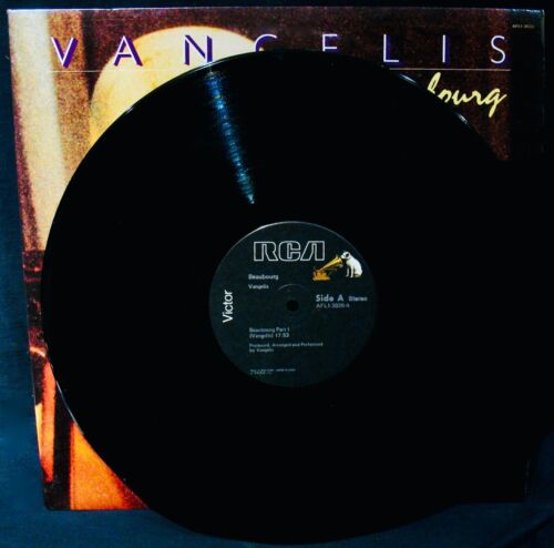 VANGELIS Signed BEAUBOURG Album~Near Mint~Ευάγγελος Οδυσσέας Παπαθανασίου - Picture 2 of 3