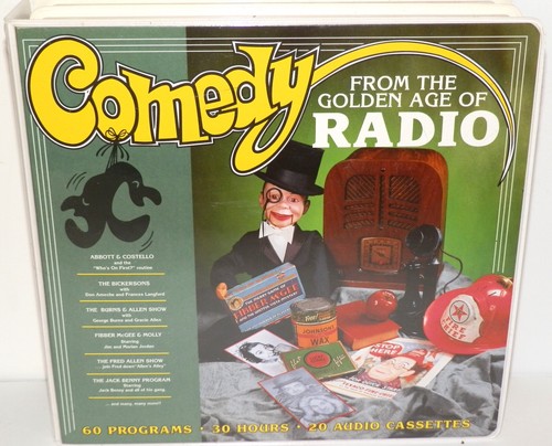 COMEDY FROM THE GOLDEN AGE OF RADIO SHOWS: 20 CASSETTES 60 PROGRAMS 30 HOURS 