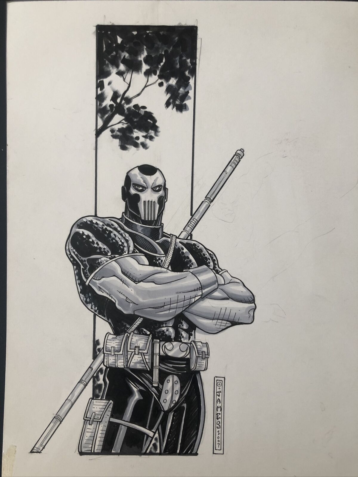 Deathstroke Speed Draw : r/Deathstroke