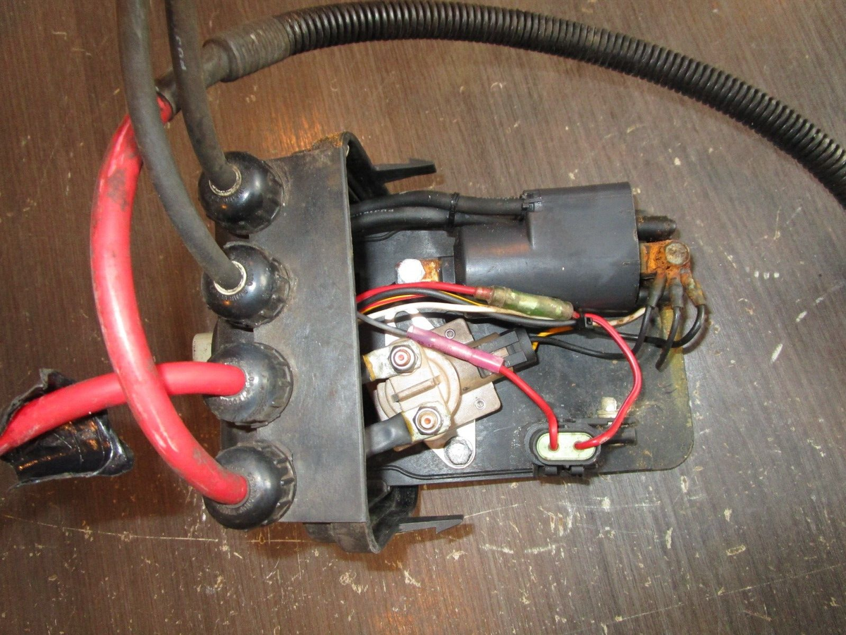 97 SEADOO GTX REAR ELECTRICAL BOX W/ IGNITION COIL & RELAY 97 SEADOO GTX REAR ELECTRICAL BOX W/ IGNITION COIL & RELAY