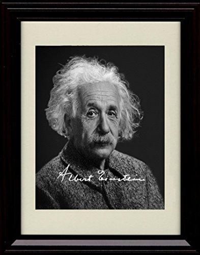 Ebay Gmbh Albert Einstein Ring 2 6 8x10 Framed Albert Einstein Autograph Promo Print - Engineering Pioneer