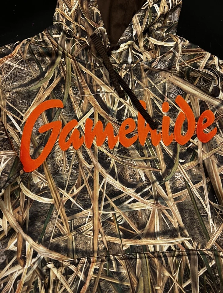 New Mossy Oak Gamehide Mens Hoodie Shadow Grass Blades Hunting Size Mens M - Image 2 of 4