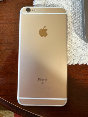 Apple iPhone 6s Plus 32GB Gold Factory Unlocked GSM A1687 Very