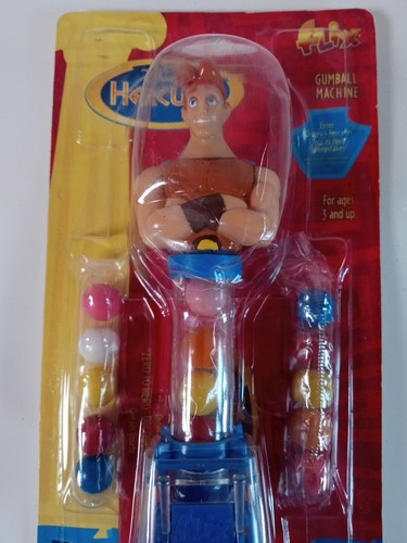 Vintage 1997 Flix HERCULES Bubble Gum Machine 6” Candy Container DISNEY MOVIE - Picture 2 of 7