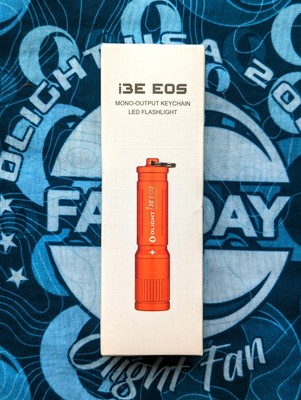 Olight Solid Orange I3E RARE!!!!