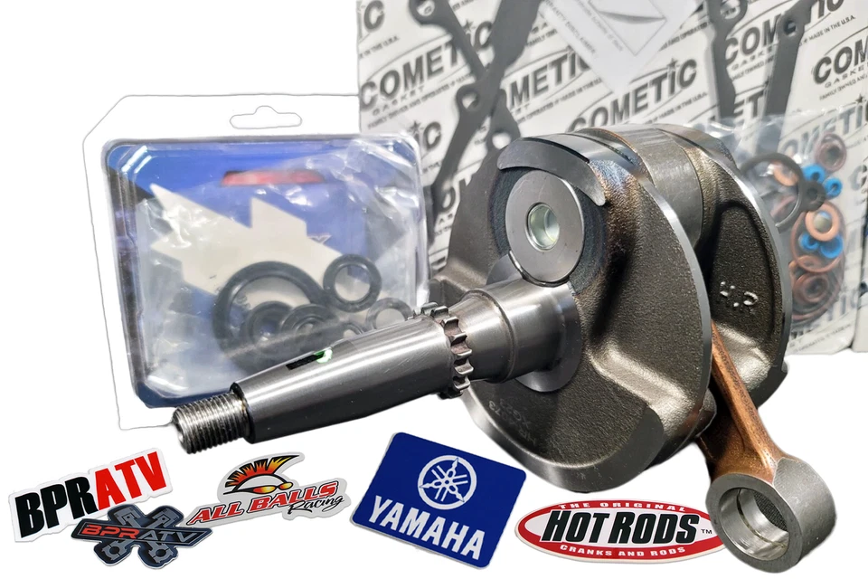 Комплект нижнего конца Yamaha YFZ450 STD хот-роды шатуны подшипники SKF кометные прокладки MLS - Изображение 2 из 4