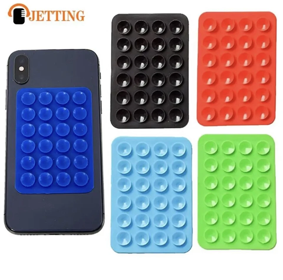 2 x Pcs Silicone Adhesive Sticky Suction Pad For Mobile Phone Suction Cup - Image 4 of 4