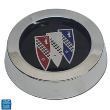 1971-87 Buick Wheel Cap & Medallion (Tri-Shield With Black Background) Each