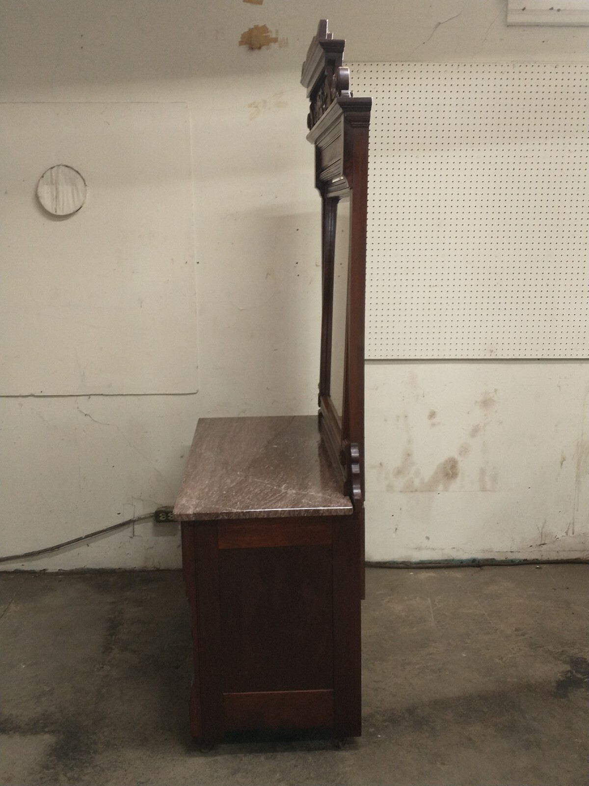 VICTORIAN WALNUT 3 PIECE MARBLE TOP BEDROOM SET Original Finish and