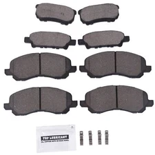 8X Front & Rear Ceramic Disc Brake Pads For Jeep Compass Patriot Dodge Avenger
