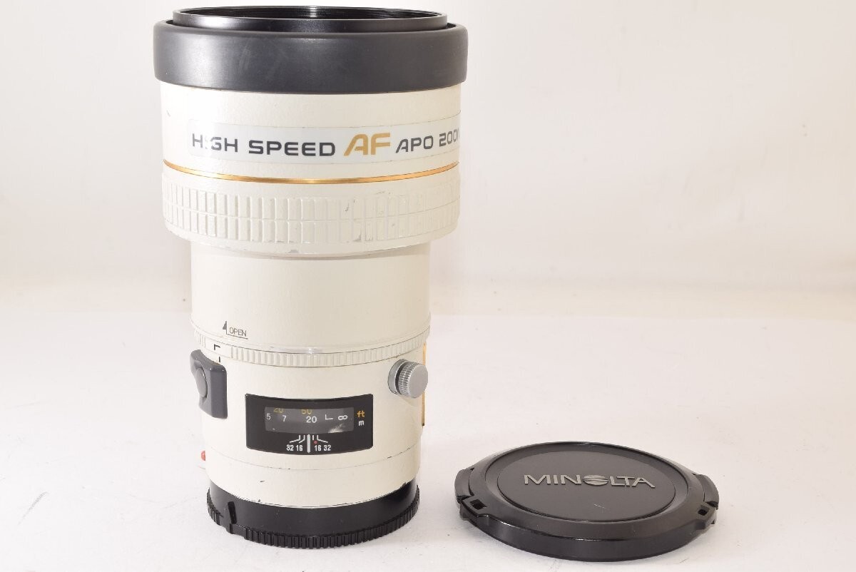 MINOLTA High Speed AF APO 200mm F2.8 G