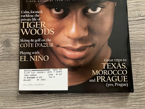 2000 GOLF Magazine Tiger Woods - Picture 4 of 9