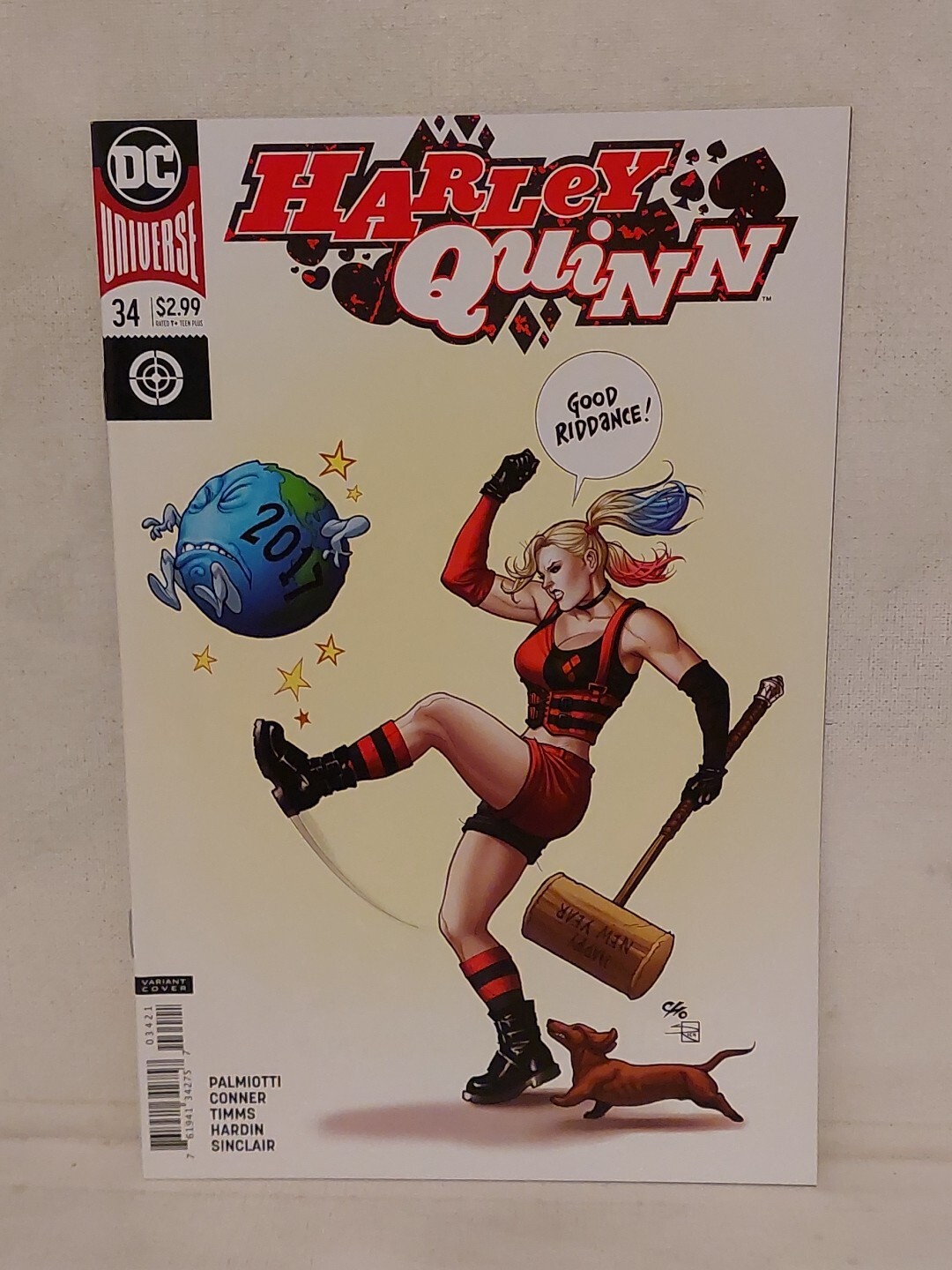 Harley Quinn #34 DC Comics Cho Variant Cover 2018 New Year