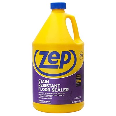 128 Fl Oz Stain Resistant Floor Sealer for High Traffic Surfaces Crystal Clear