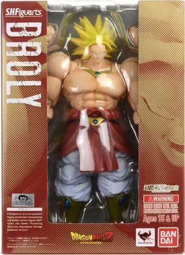 Figura Broly BANDAI S.H.Figuarts Dragon Ball Tamashii Web Shop Limited Japón NUEVO