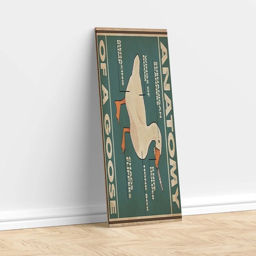 Anatomy Of A Duck Retro Poster, Restaurant Cafe, Kitchen, Bathroom,Home Art Wall - Picture 5 of 11