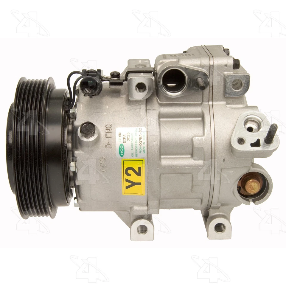 4 Seasons A/C Compressor For 2008-2010 Hyundai Sonata 3.3L V6 - Image 4 of 4