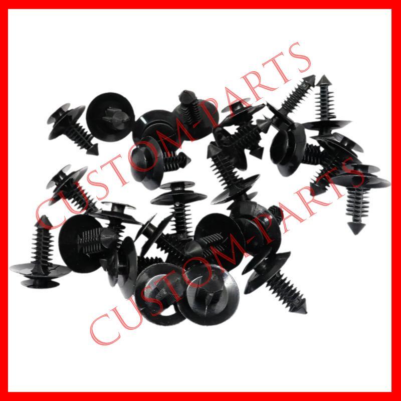 New 25pc Interior Door Panel Clips Fasteners Push Pins Retainers for Ford Truck