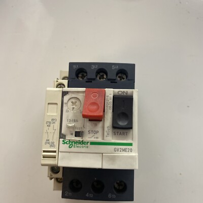 Schneider Unterbrecher GV2ME20 + AUX CON 