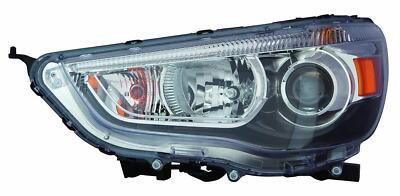 Headlight Assembly LH/Drive Fits Mitsubishi RVR Outlander Sport