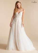 ti adora by Allison Webb Wedding Dress Rosie 12 Tulle Lace Ballgown Straps