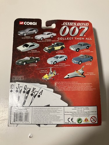CORGI 007 CASINO ROYALE James Bond ASTON MARTIN Die Cast Car New - Picture 2 of 2